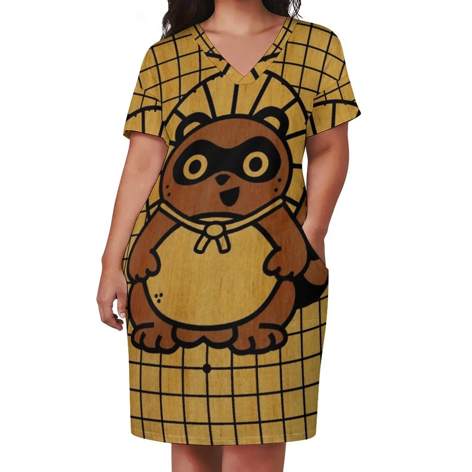 Женское платье Tenuki Tanuki из полиэстера