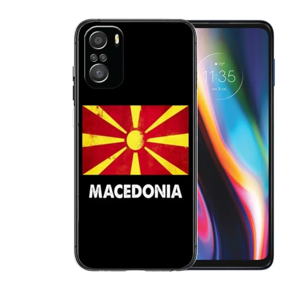 Фото Чехол для телефона с флагом Македонии для xiaomi mi 11 Lite pro Ultra 10s 9 8 MIX 4 FOLD 10T №2
