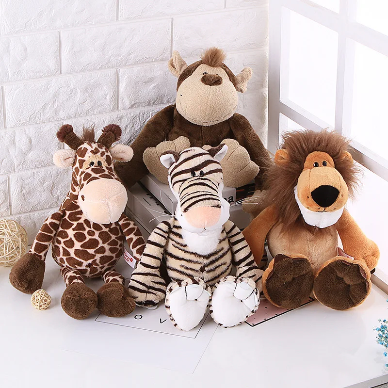 

1Pcs Cute Plush Lion Forest Animal Plush Lion Kid Children Toy Soft Touch Lion Doll Toy