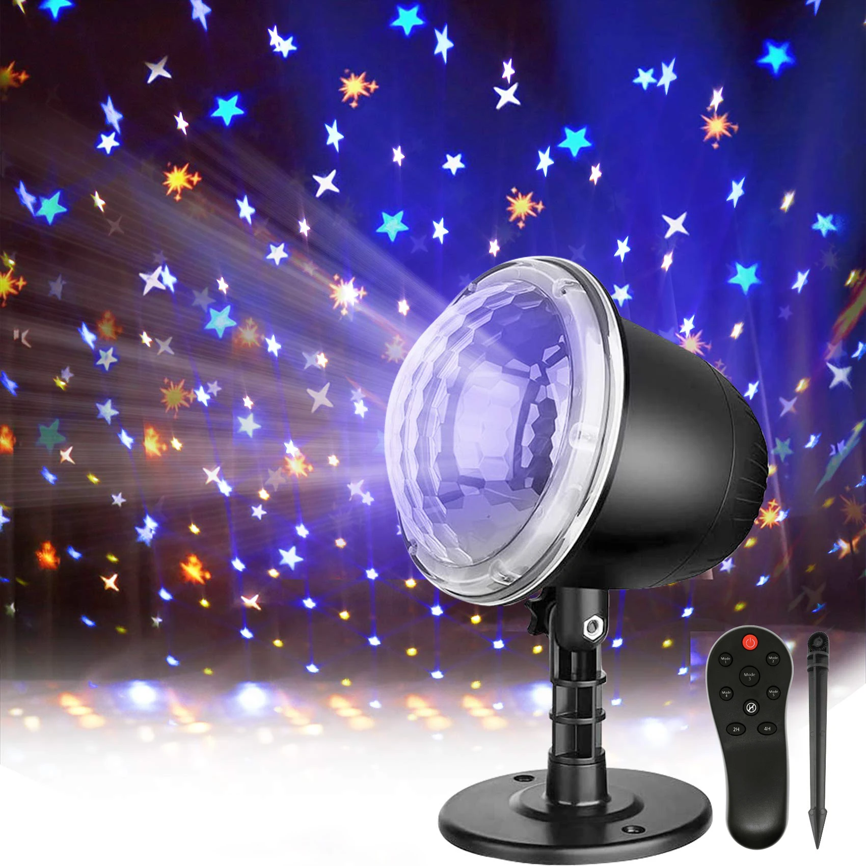 

2022 Star Projector Outdoor Indoor Night Light Led Lighting Lights Mini Wedding Happy Birthday Ramadan Garden Party Decoratio