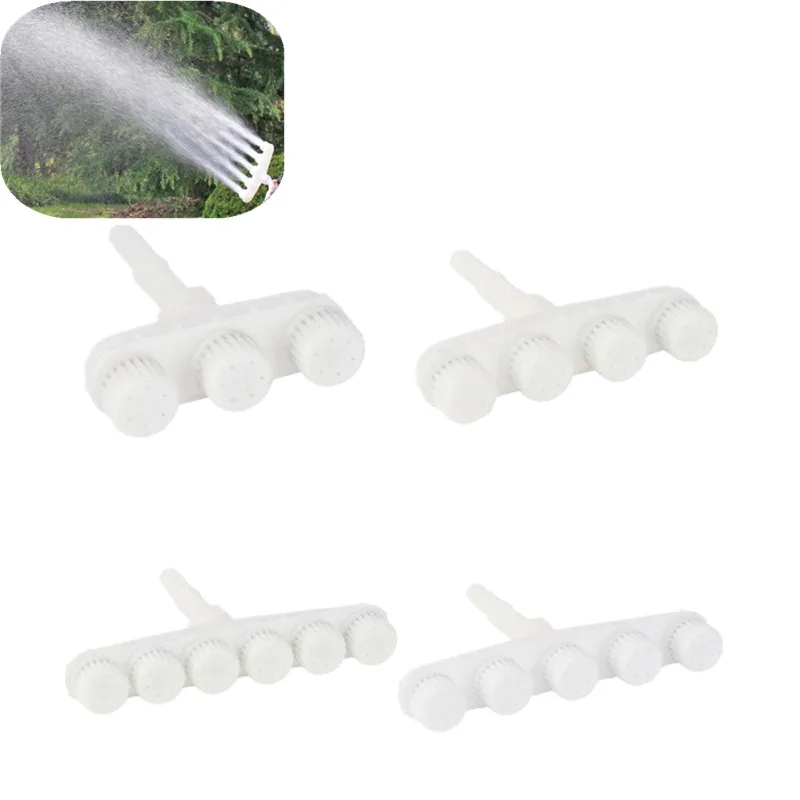 

3-6 Head Agricultural Watering Vegetable Adjustable Sprinkler Atomizing Nozzles Garden Misting Spayer Micro Irrigation Fittings