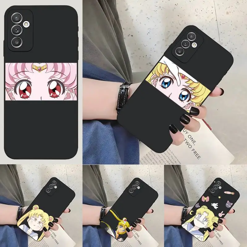 

Sailor Moon Phone Case Fundas For Samsung Note 20 10 Lite Plus Pro Ultra J4 J5 J6 J7 J8 2018 Prime A81 Cover