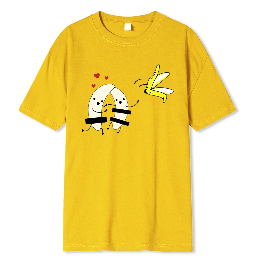 Мужская футболка с принтом &quotбанан&quot