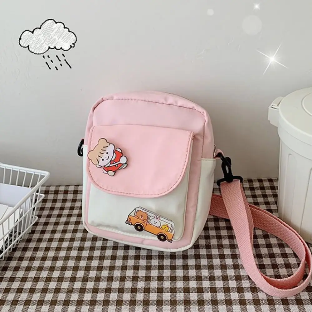 Женский кошелек через плечо милая сумка нейлоновые маленькие кошельки мини