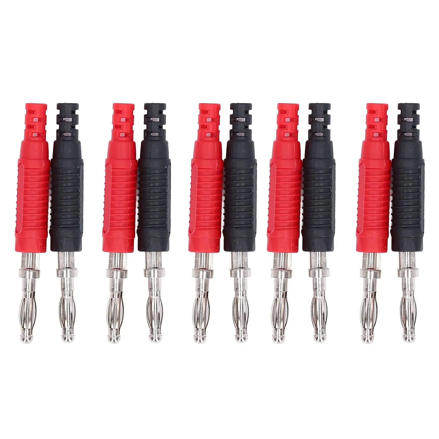 

5Set Lantern Banana Plug Male Connector Insulated Banana Socket Wire Solder DIY Connectors 60VDC 24A, Socket, Converter