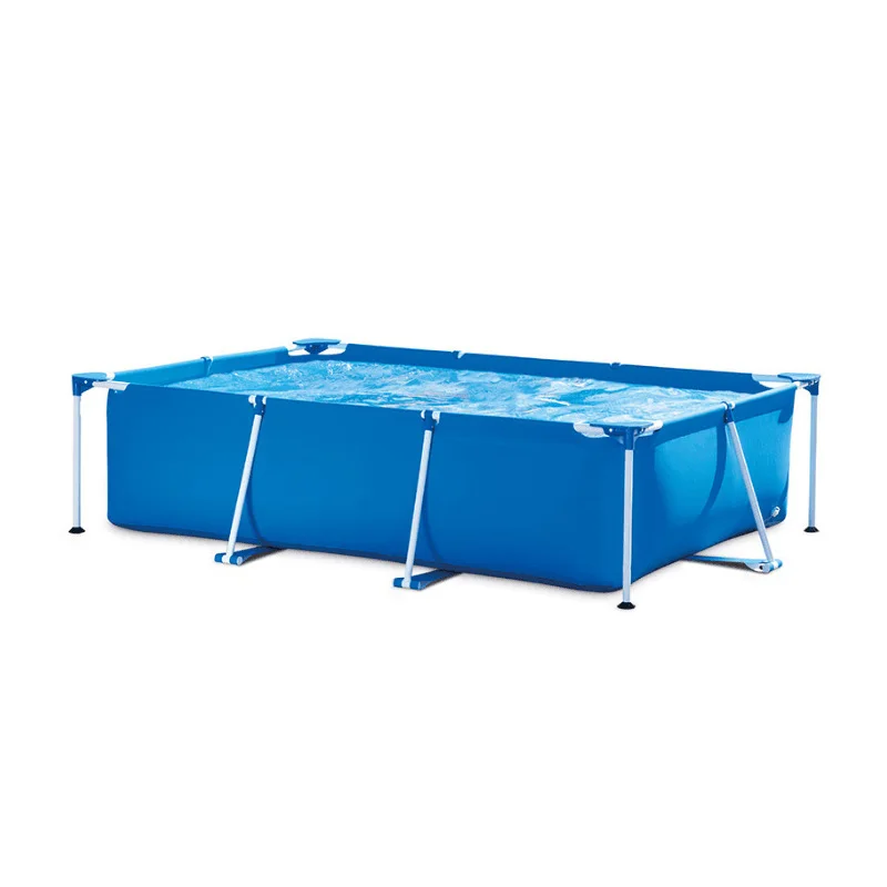 

Rectangular Intex Large Adult Family Outdoor Family Play Swimming Pool PVC Inflatable Swimming Pool