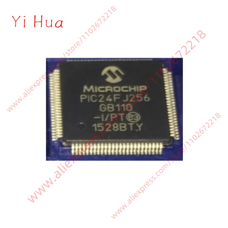 

1PCS New Original PIC24FJ256GB110-I/PT MCU Microcontroller Chip TQFP100 PIC24FJ256