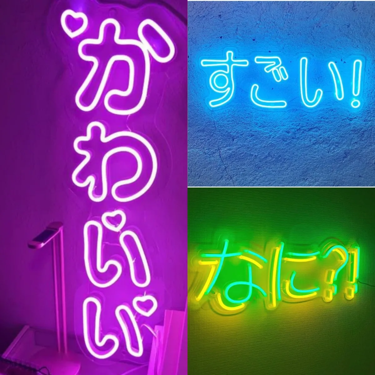 

Японская неоновая вывеска Kanji на заказ, японская светодиодная неоновая игровая комната на заказ, аниме неоновая вывеска, неоновая вывеска, д...