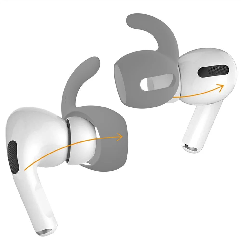 

3 пары, силиконовые наушники-вкладыши с защитой от потери