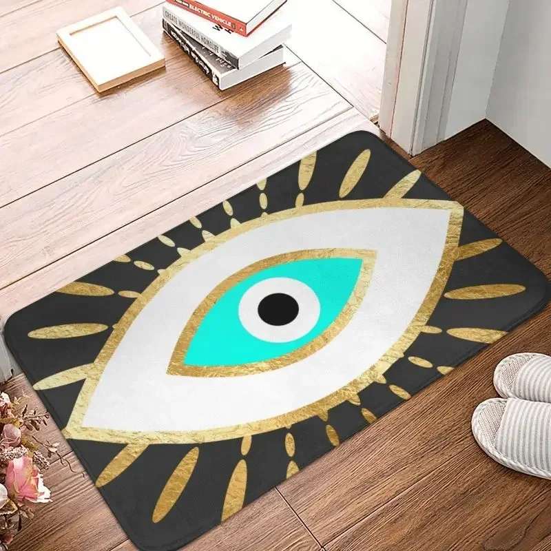 Входной Коврик Hamza Из Золотой Фольги Противоскользящий Напольный Для Кухни