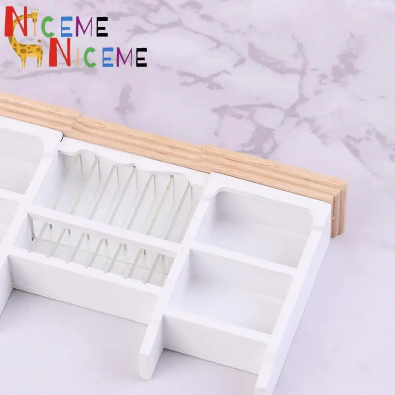 

1Pcs 1/12 Dollhouse Miniature wall cabinet wall cabinet locker rack Model Simulation DIY Accessories