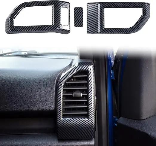 Комплект панелей консолей из углеродного волокна ABS для Ford F150 модель Raptor 2015-20