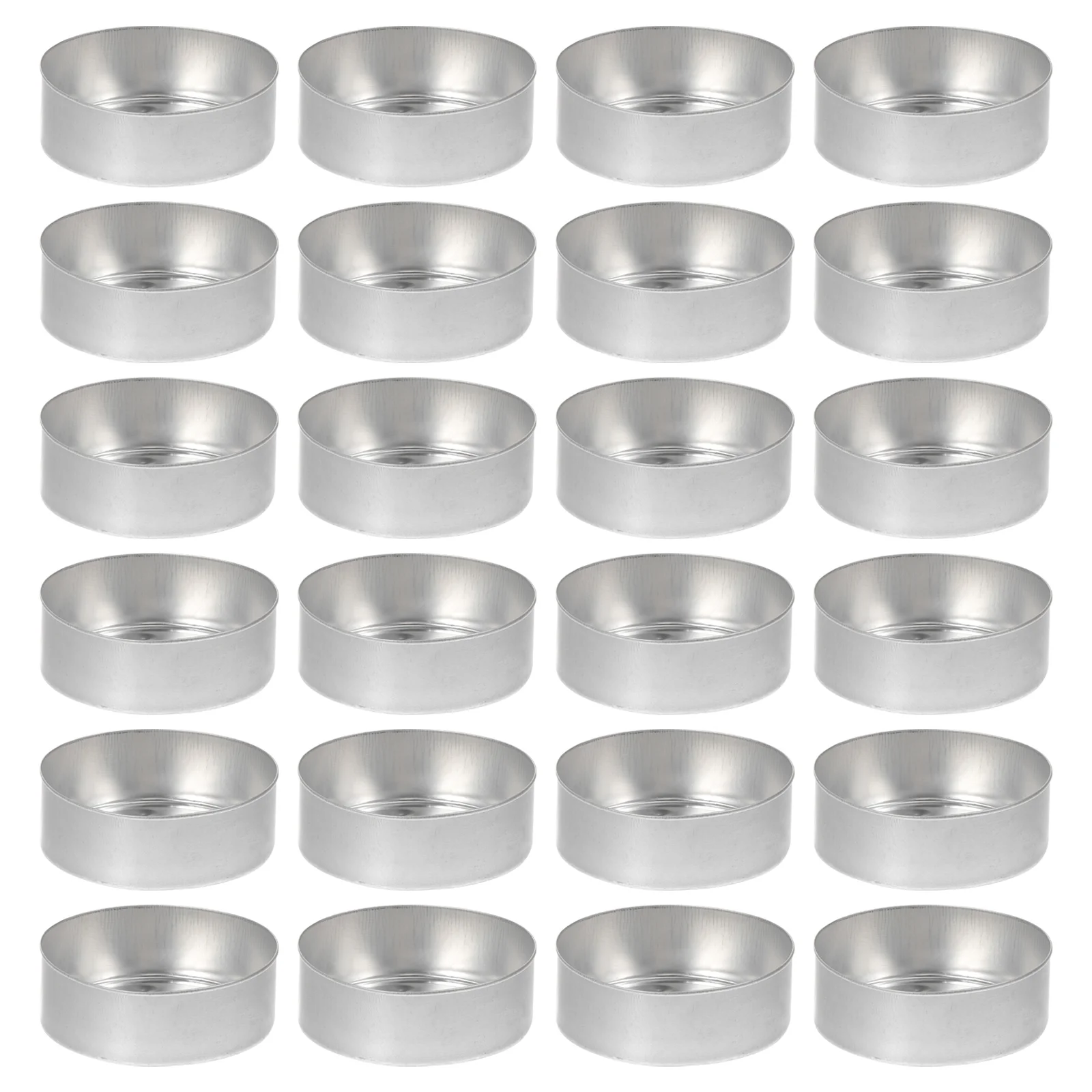 

Tea Light Case Empty Cups Tins Tin Making Tealight Aluminum Metal Wax Cup Container Containers Jars Cans Holder Refillable