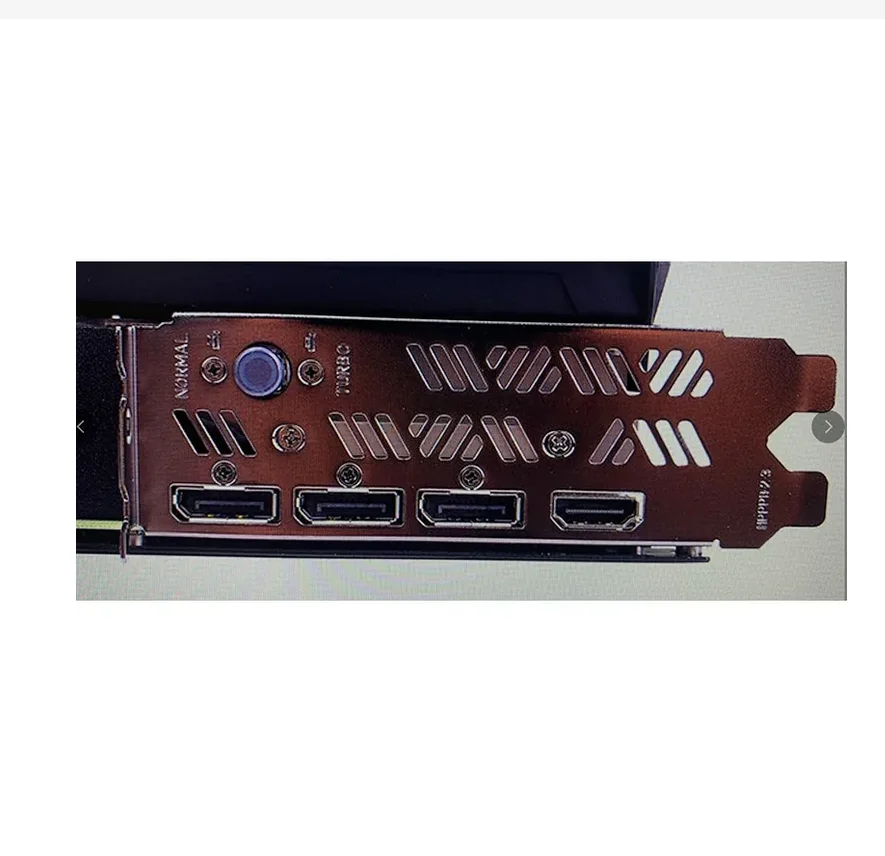 Оригинальная защитная задняя панель IO I/O, видеокарта, графические карты, GPU для цветных RTX3080 VuIcan OC 10G LHR