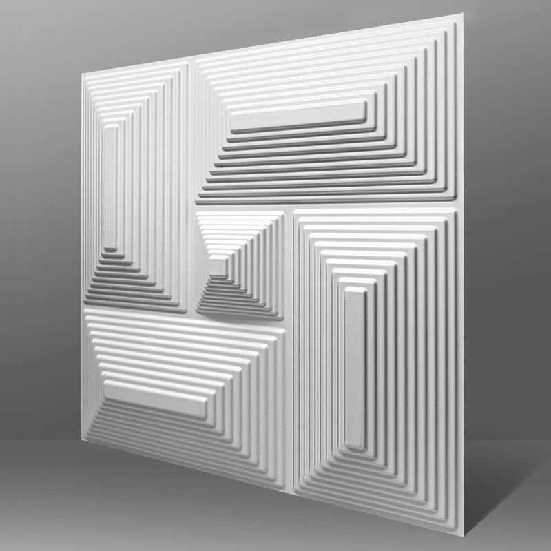 

30cm house wall renovation geometric 3D wall panel non-self-adhesive 3D wall sticker art tile 3d wallpaper room bathroom ceiling