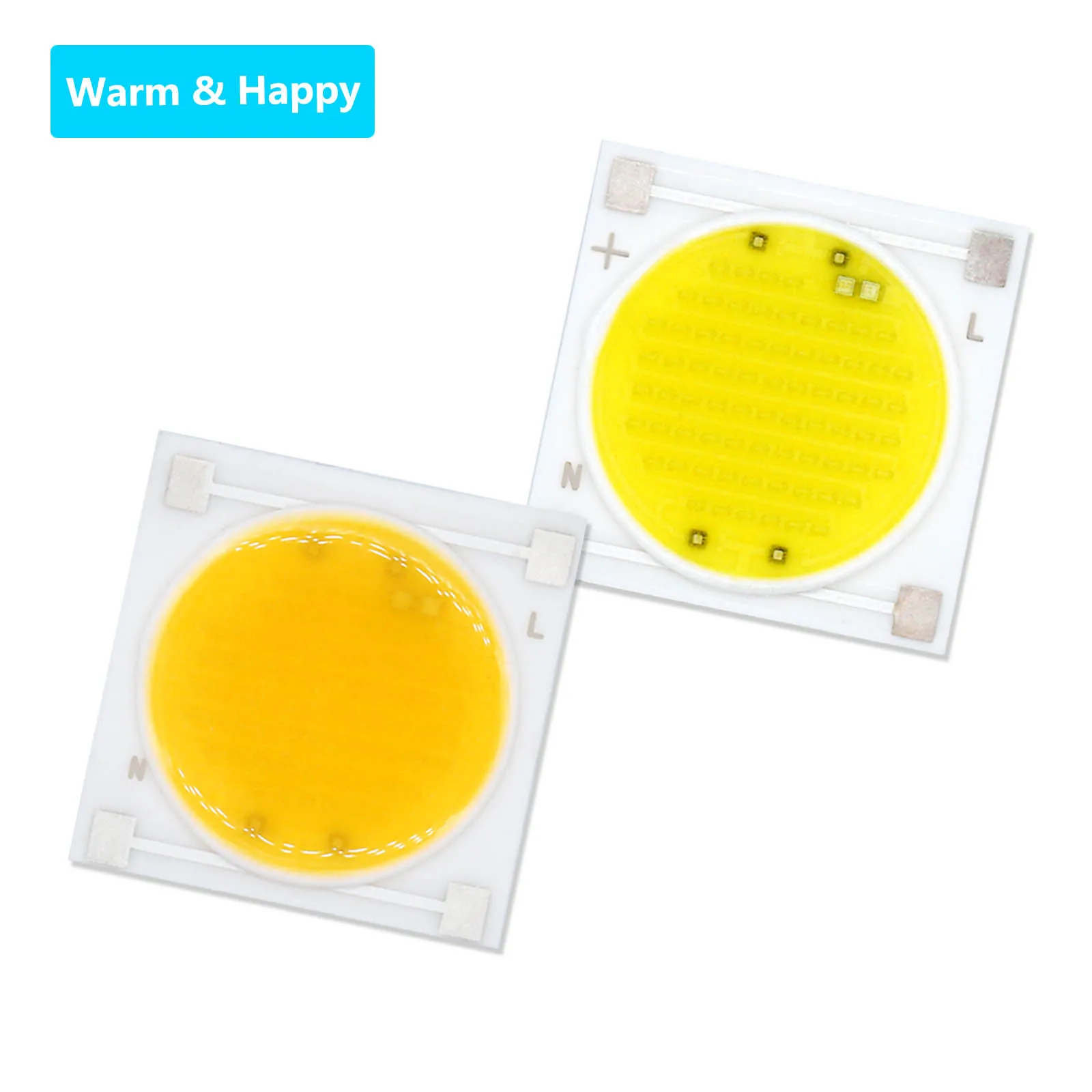 

Светодиодные лампы Warm and Happy керамические 12/15/20/30/50 Вт теплый белый