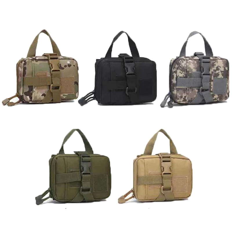 

First Aid Pouch Patch Bag Molle Amphibious Tactical Medical kit EMT Emergency EDC Rip-Away Survival IFAK Tool Accessories Bags