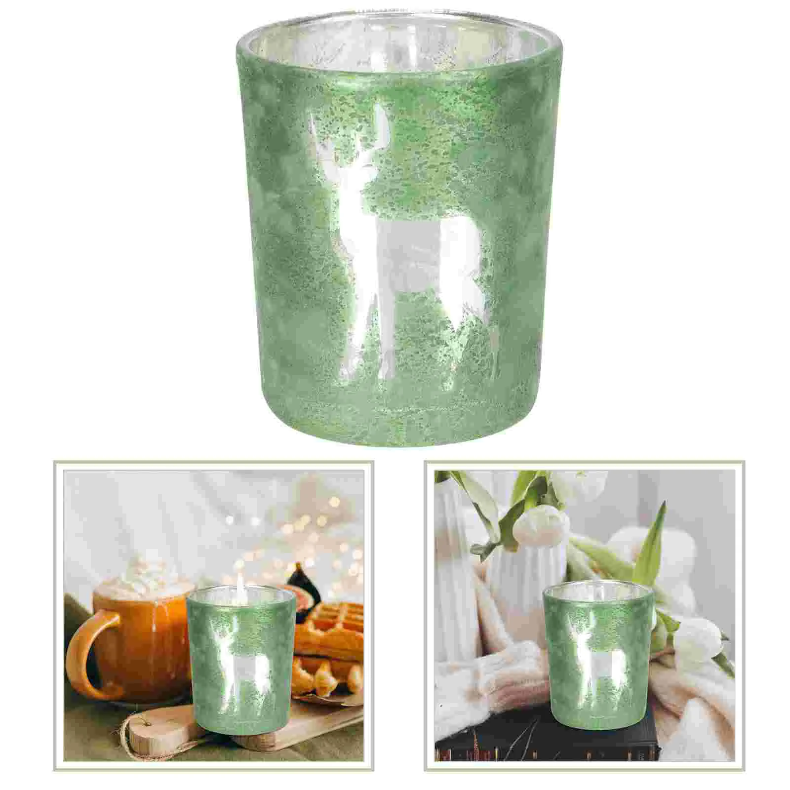 

Candleholder Christmas Candlestickcandleholder Adorn Holders Decorative Desktop Decor Tealight Festival Decorations Party Shelf