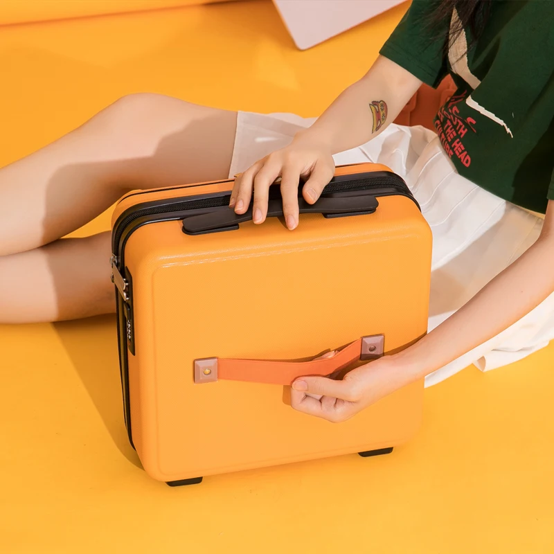 Suitcase Makeup Small Suitcase Mini Storage Bag 16-Inch Password Suitcase Small Lightweight iPad Travel Suitcase