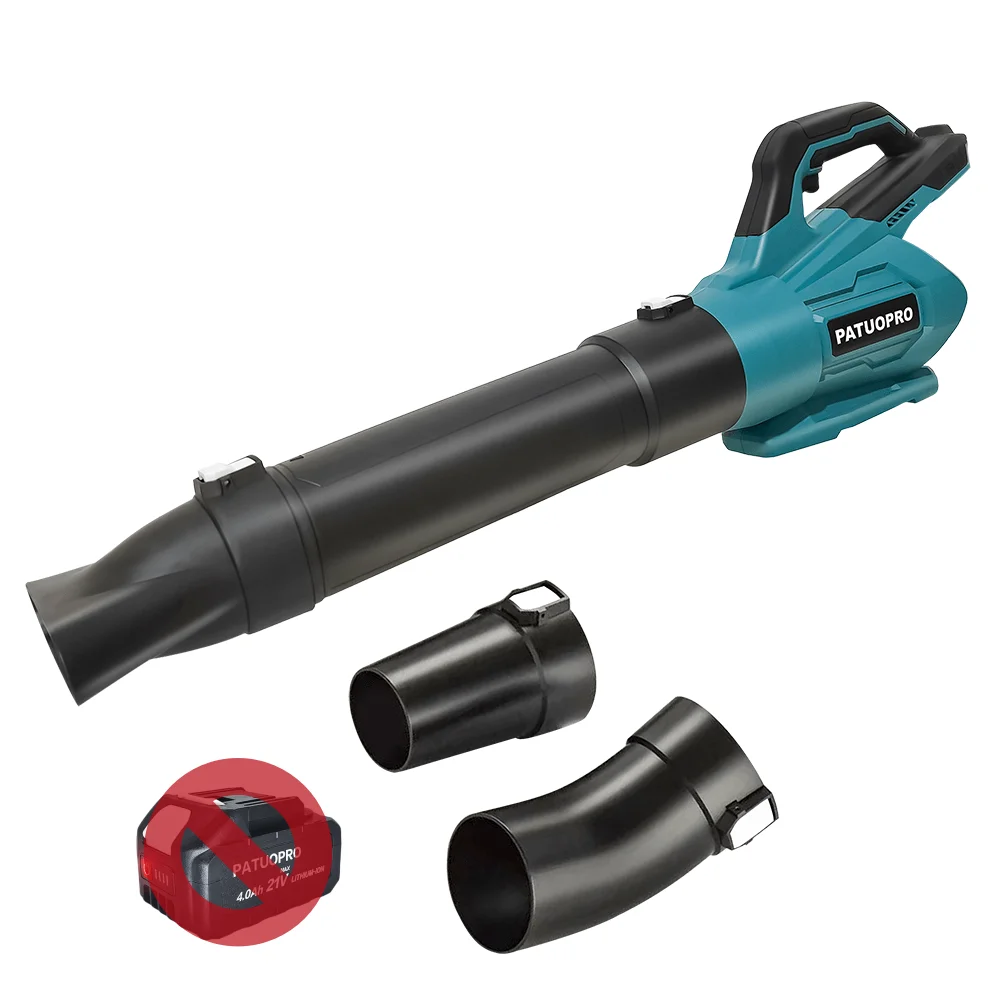 

Беспроводной бесщеточный снегоочиститель для листьев, 20000 об/мин, электрический турбонагнетатель, электроинструмент для ухода за газоном для патио, батарея Makita 18 В (без батареи)