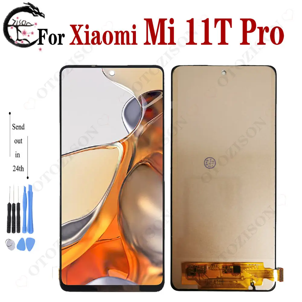 Incell ЖК-дисплей для Xiaomi Mi 11T Pro сенсорный датчик дигитайзер в сборе 2107113 SI SR Замена