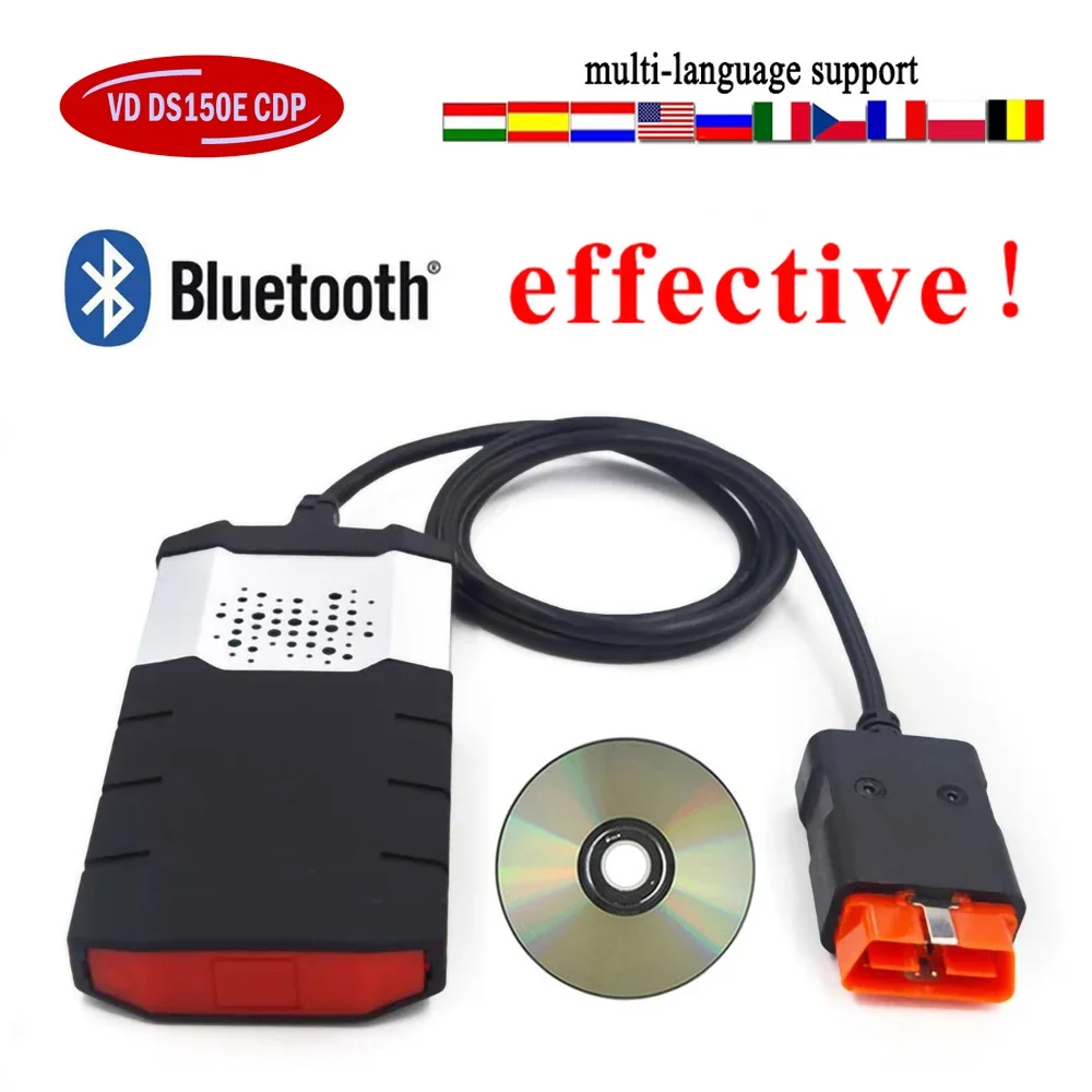 Доставка со склада ЕС/BR VdIJk Autocoms Pro 2021.11 Keygen для Tnesf Delphis Orpdc VD DS150E CDP Bluetooth OBD2