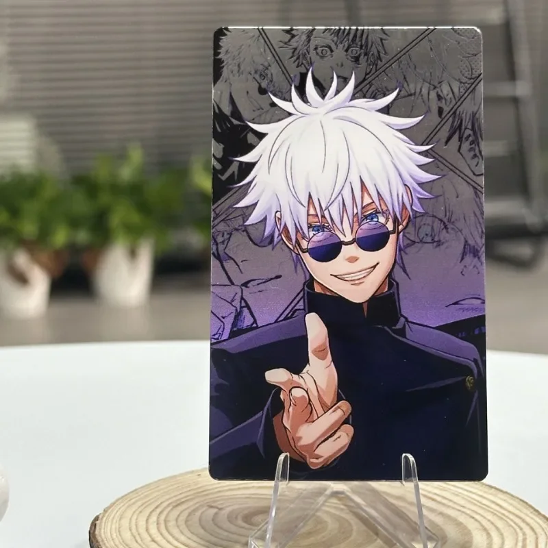 MINISO аниме новые акриловые прозрачные карты мультфильм Pixiv juютсу Kaisen фотокарты