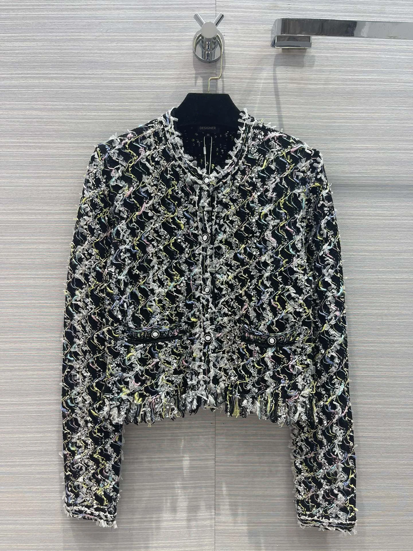 

Женский трикотажный топ, элегантная винтажная Блузка высокого качества, модельное дизайнерское пальто, весна 2022