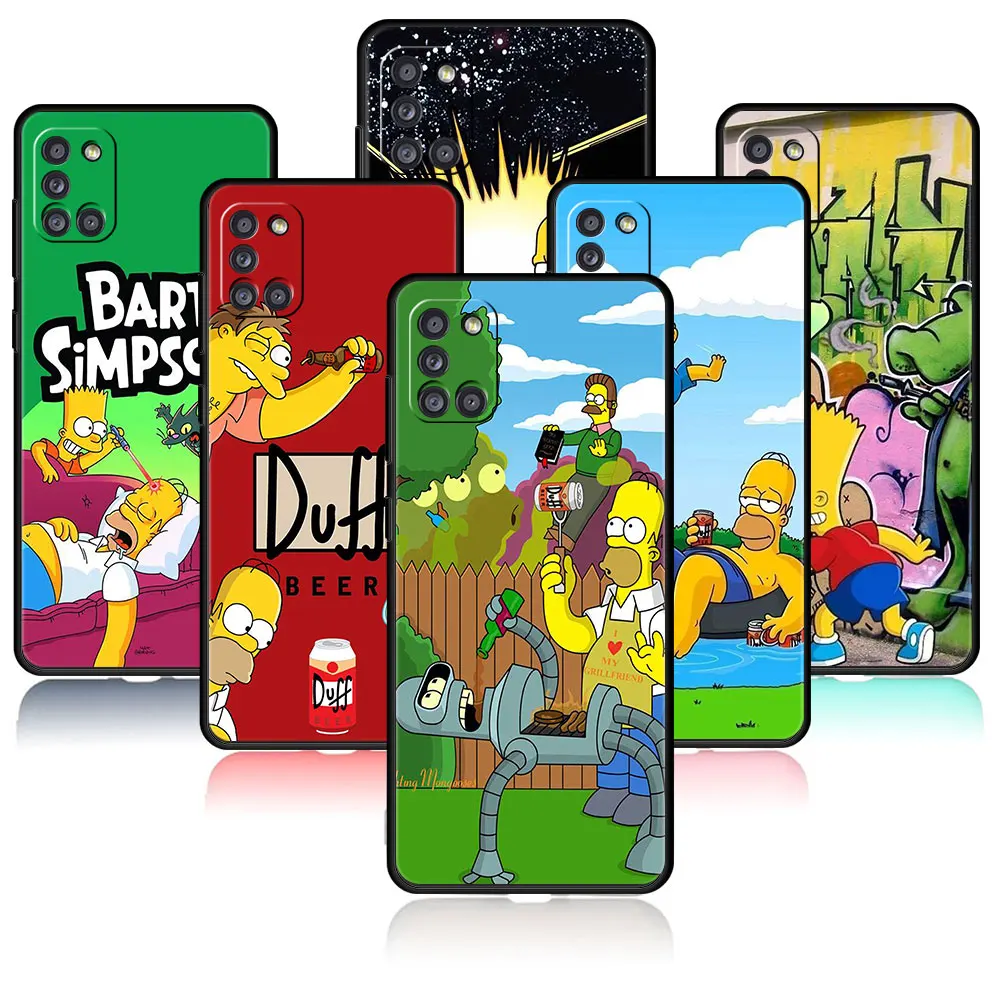 Duff Beer Simpsons Phone Case For Samsung Galaxy A52s A73 A72 A53 A33 A32 A22 A13 A21s A12 A31 A51 A71 A41 A23 A11 Capa