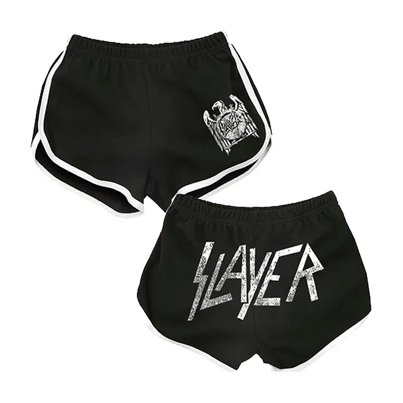 

Slayer Contrast print shorts