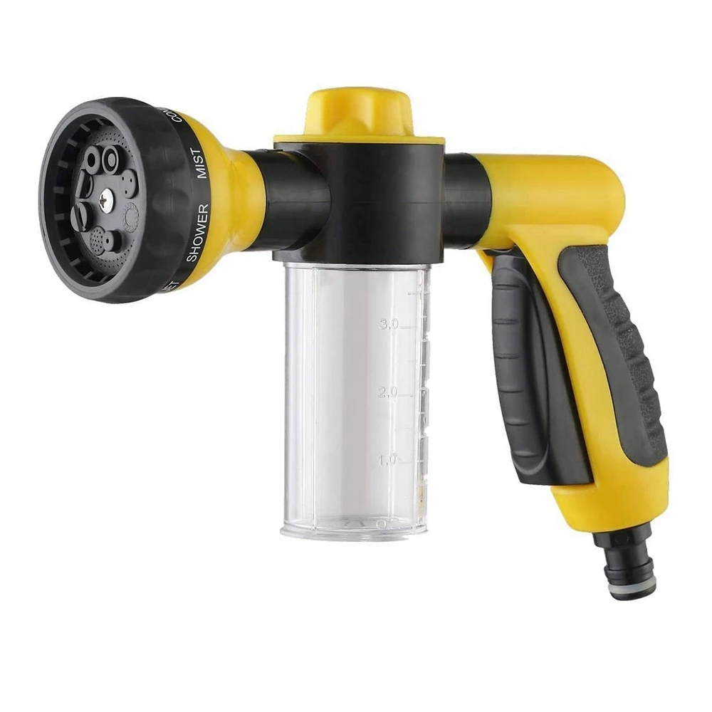 

Automobile Car Wash Foam Pot Car High Pressure Car Wash Sprayer Portable Household Car Wash Foamer Yellow