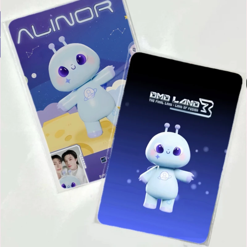 Набор из 2 шт. двусторонних печатных карточек Auausave Porteetee Mhiipraew Bokbear Mrtoky JookKroo Alinor HeartDy TMiLK, 3 дюйма (8,4*5,6 см) (art.: 3920da538e2d2) - 3920da538e2d2