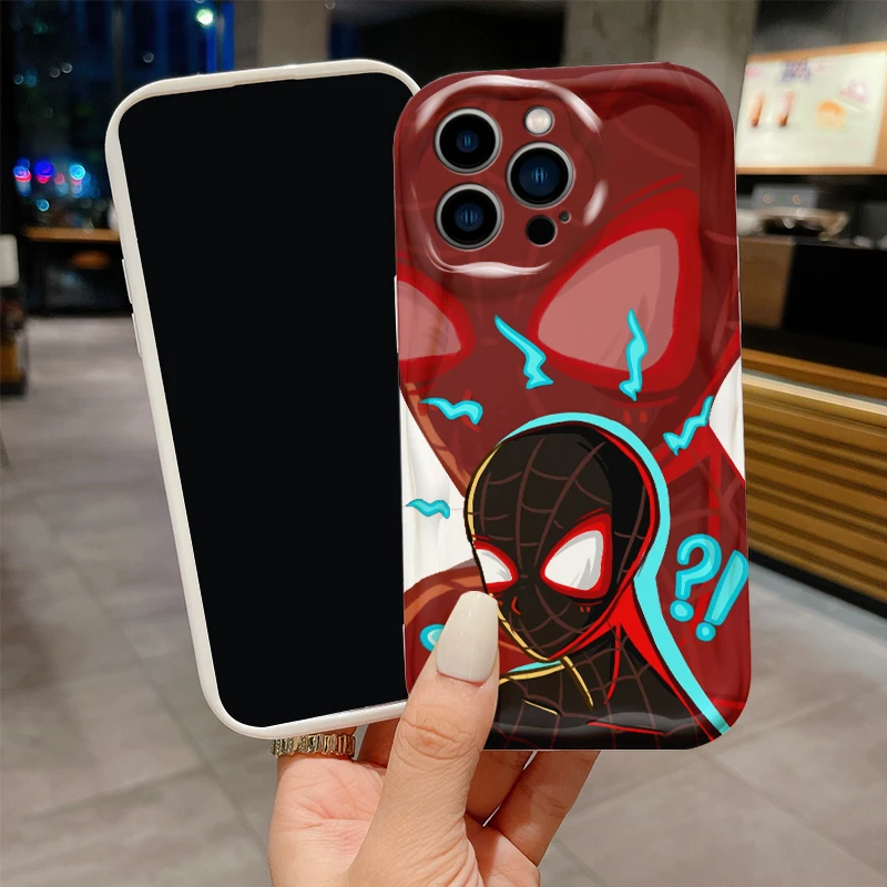 Чехол для телефона с изображением Человека-паука Apple iPhone 15 14 13 12 11 XS XR X Pro Max Plus