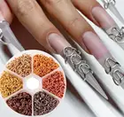 Металлический пирсинг кольцо s крючки 1100 Шт болтающиеся гвозди Шарм металлический пирсинг кольцо крючки для обруча болтаются ногтей Шарм с 1 бесплатно дрель для пирсинга инструмент