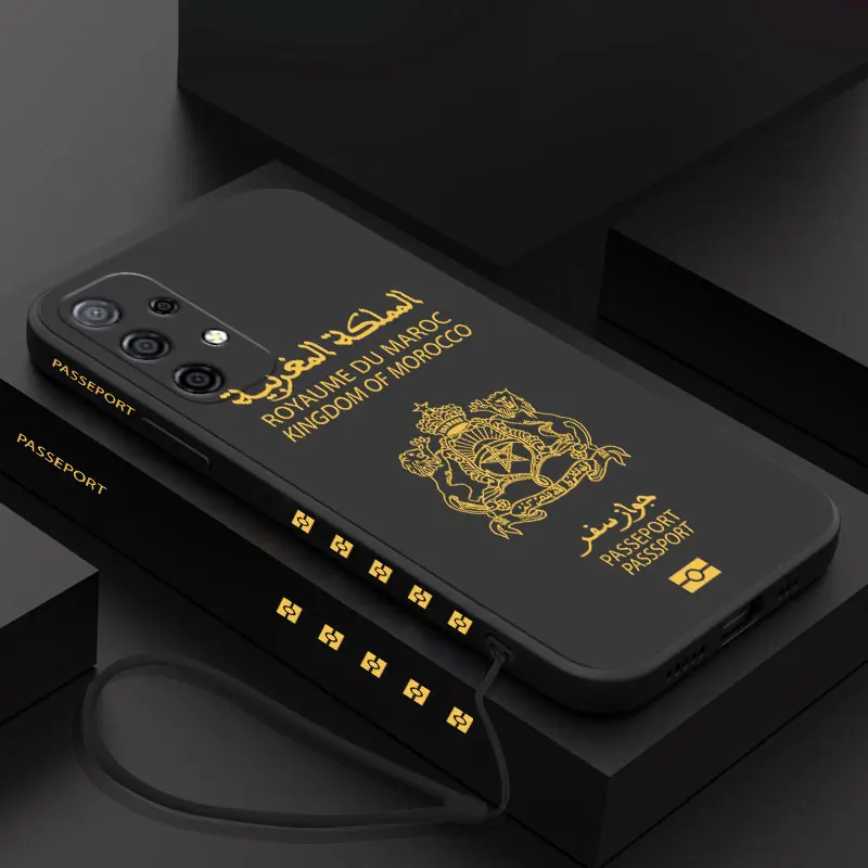 M-марокканский чехол для телефона с паспортом Xiaomi Redmi 12C 10 10C 10A 9 9T 9A A1 K20 K30 K40 Pro Plus 4G