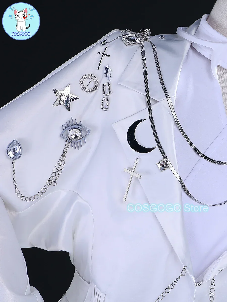 COSGOGO PJSK Shinonome Akito Косплей Проект Sekai Костюм Модная Красивая Униформа Хэллоуин