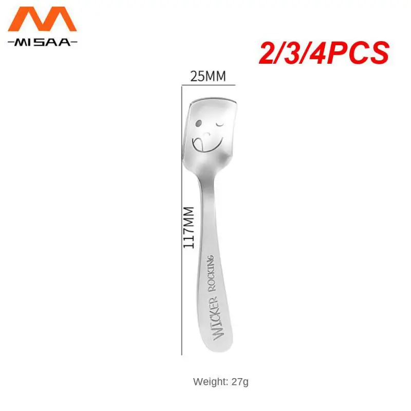 2/3/4 шт. ложка для кормления из нержавеющей стали