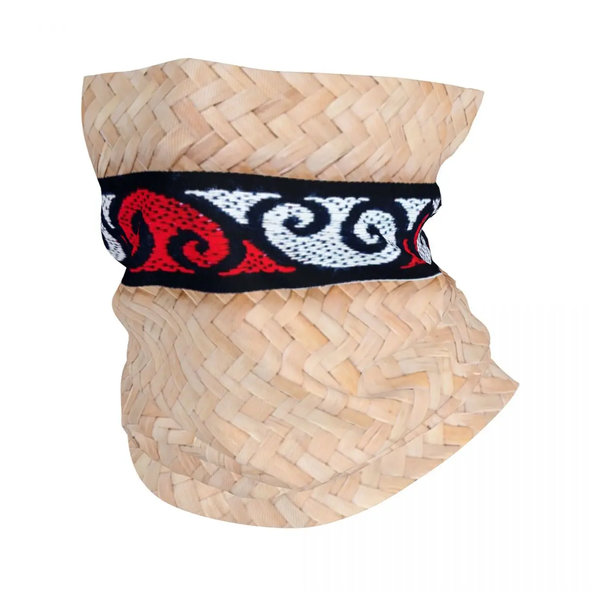 

NZ Maori Traditional Kete Winter Headband Neck Warmer Men Women Ski Hunting Tube Scarf New Zealand Face Bandana Gaiter