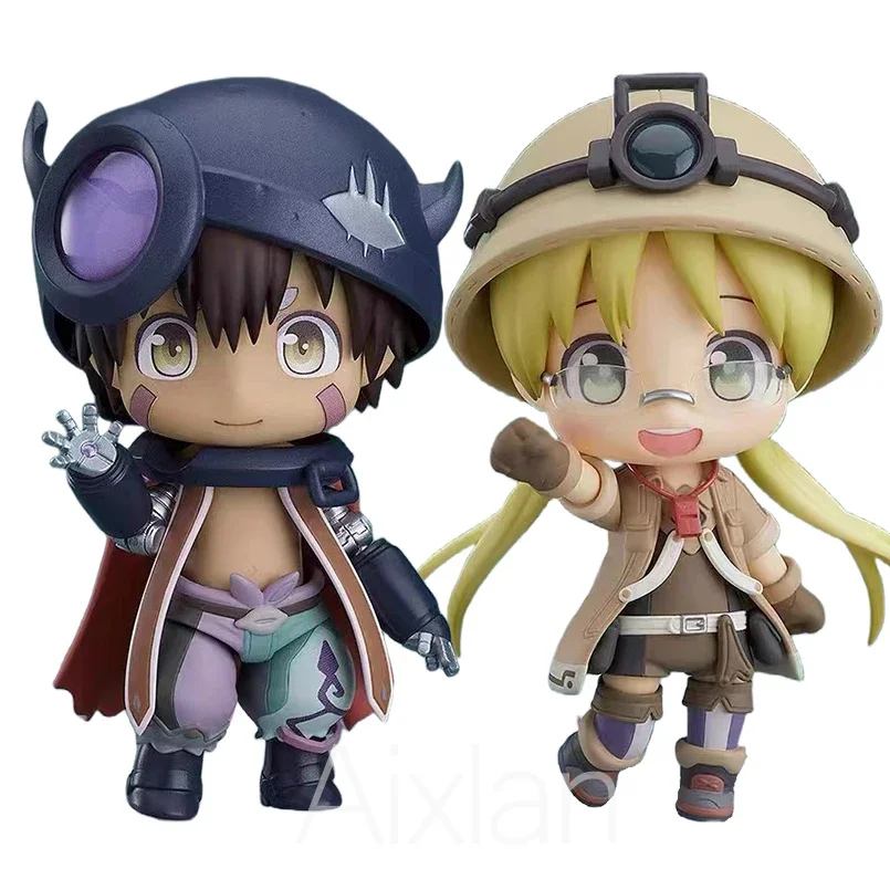 

10cm Q Version Made in Abyss Anime Figure Nanachi Figma PVC Action Figure Japanese Cute Model Toys Collection Doll Gifts