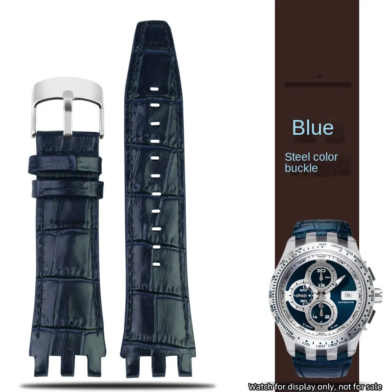 Ремешок 22 мм для браслета Swatch, ремешок SVGK403 SVG407, аксессуары SVGB400 402 SVG408, мужской ремень для часов из коровьей кожи, инструменты (art.: 3920ce06e8b2a) - 3920ce06e8b2a