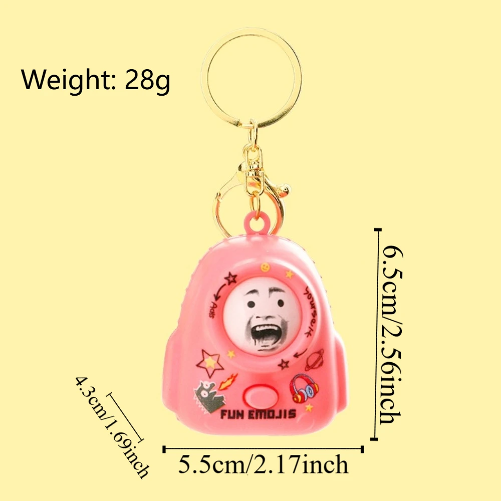 Фото Kawaii Expression Изменение Брелок Форма Рюкзака Подвесная Кукла Мультфильм Смайлики Брелок Брелок Забавный №5