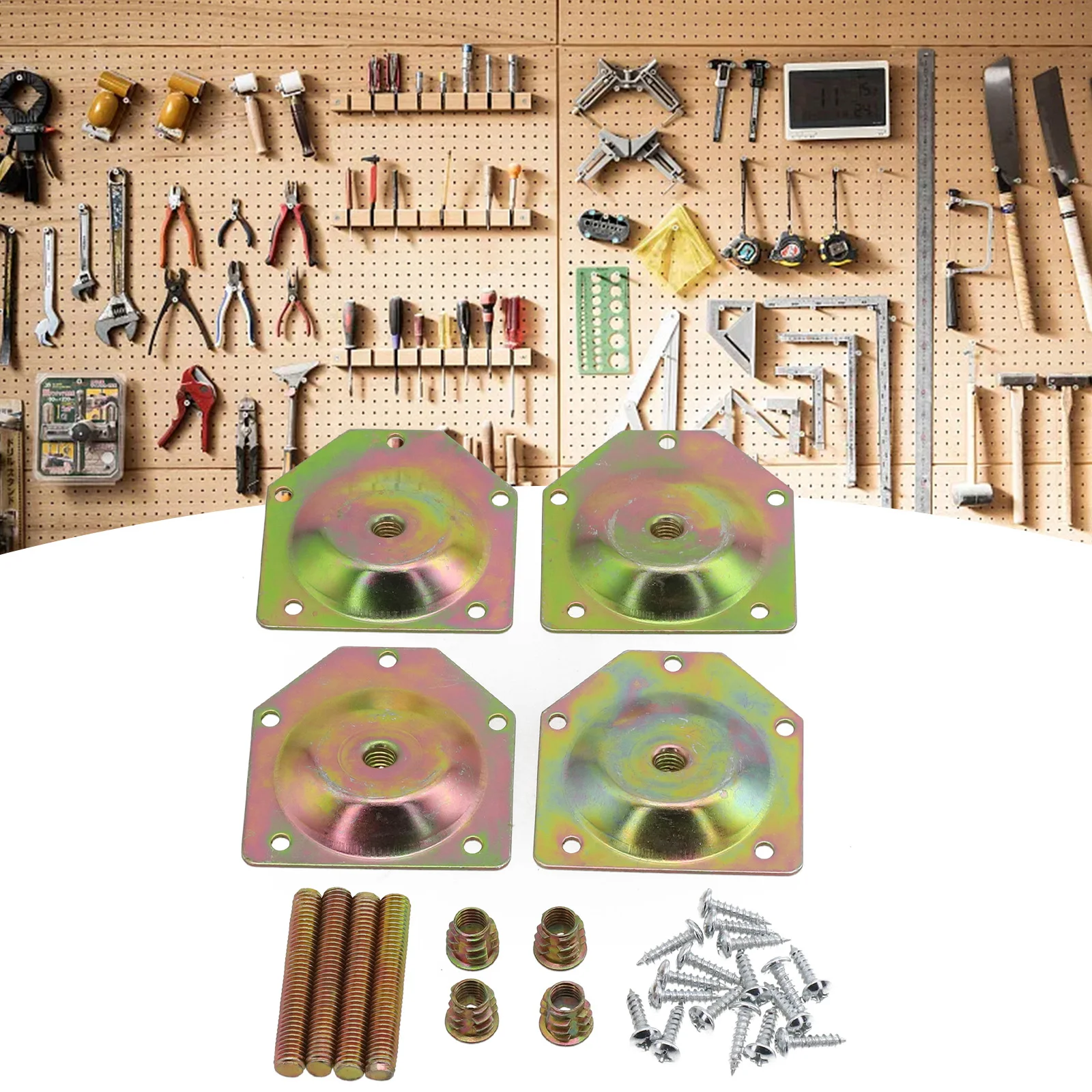 4 шт. угловые ножки для мебели с винтом