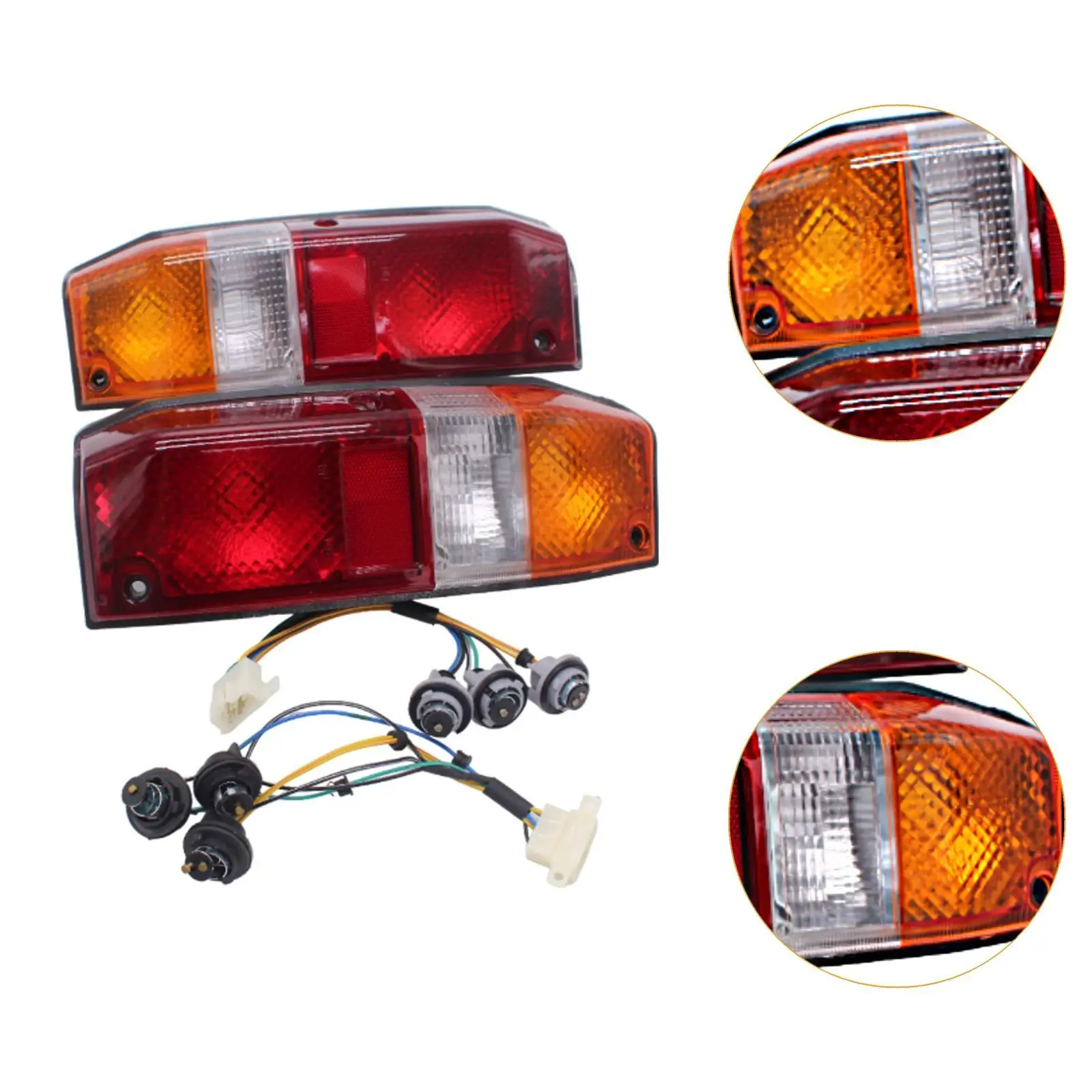 Задний фонарь в сборе твердый для Toyota Land Cruiser 70 Series 1985-1999 гг.