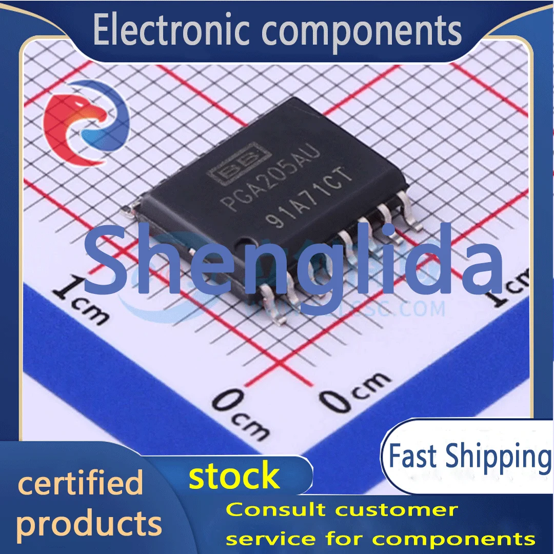 

PGA205AU packaged SOIC-16 operational amplifier brand new off the shelf 1PCS