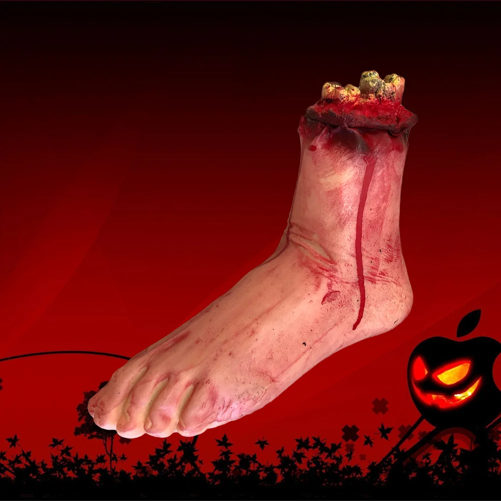 

Halloween Decor Blood Broken Foot Severed Feet Decorate Sacry Accessories Hand