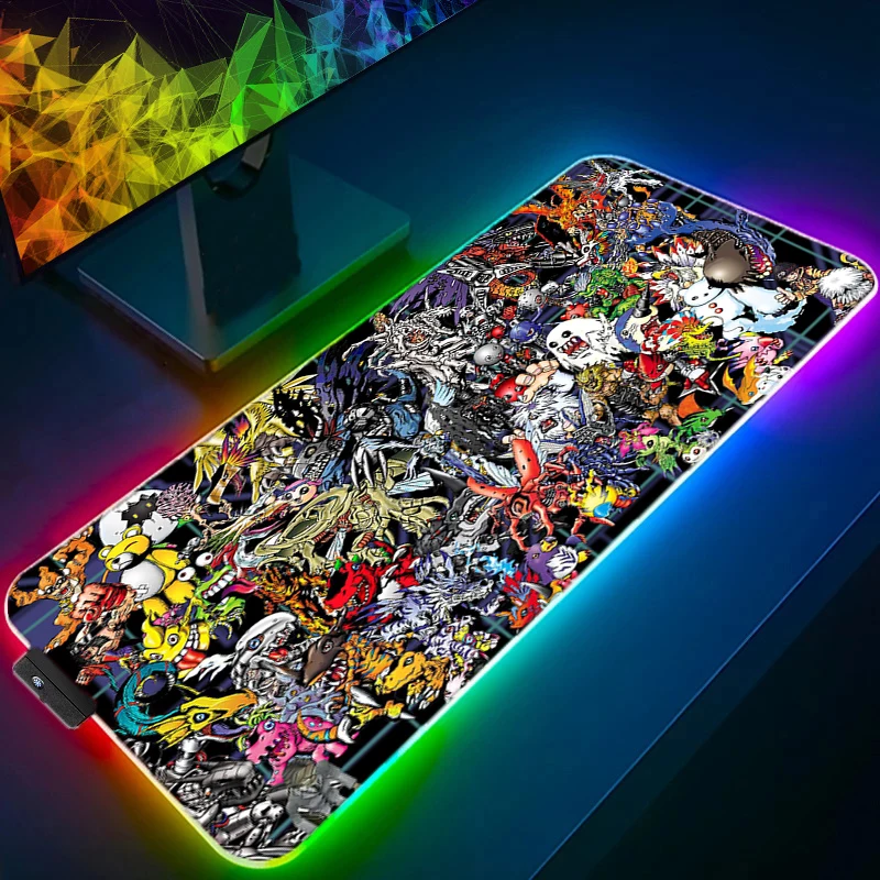 Рисунок 3 - Большой коврик для мыши в стиле аниме