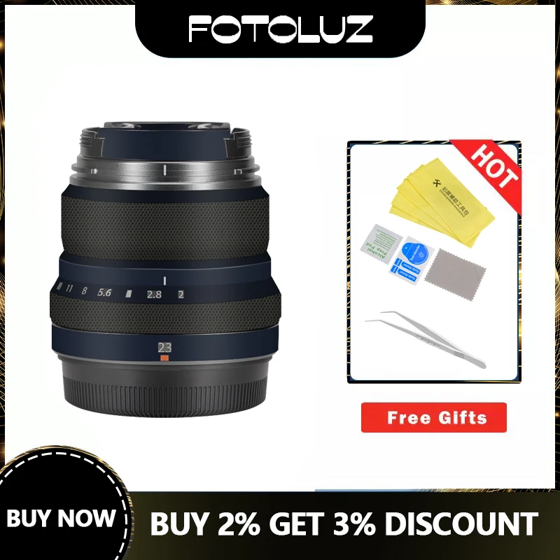 

XF35mmF2 Lens Wrap Skin Camera Lens Skin Decal FUJINON XF35mmF2 Sticker Anti-scratch Protector Cover Film Case