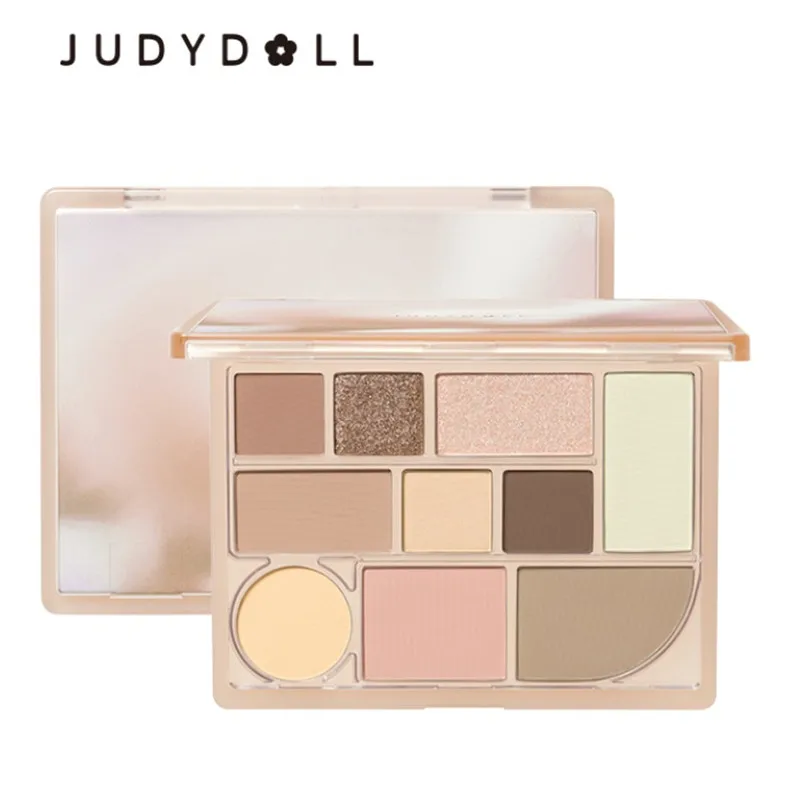 

[New Product] Judydoll 10 Shade Multi-Function Makeup Eyeshadow Palette Nose Shadow Blush Contouring Highlight Face Cosmetics