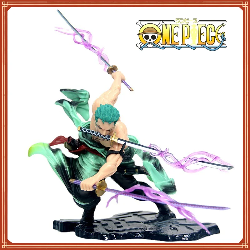 

27cm One Piece Three Thousand Worlds Sauron Anime Peripheral Hand-made Toys PVC Model Ornament Office Decoration Room Toys