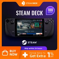 Игровая консоль Steam Deck Windows System, Подключаемая карта расширения, портативный компьютерный консоль 64 Гб 256 ГБ 512 ГБ, игровая консоль